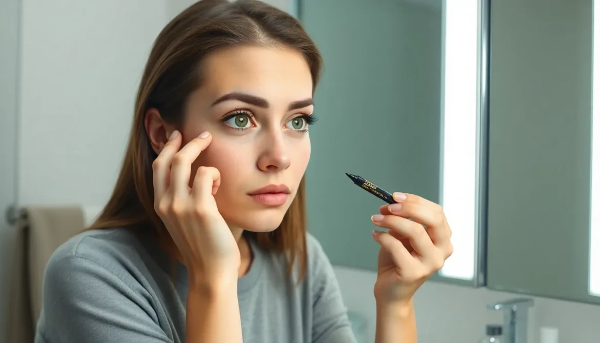 can zosisfod eyebrow pencil cause acne