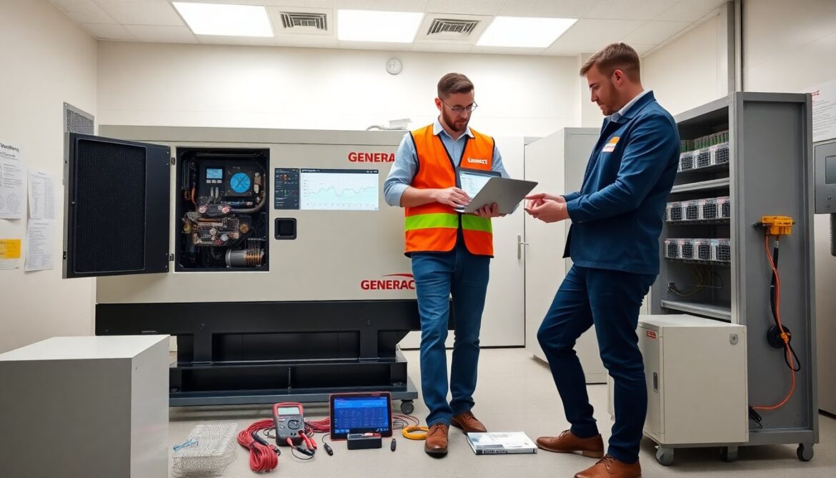 silktest generac electric generators