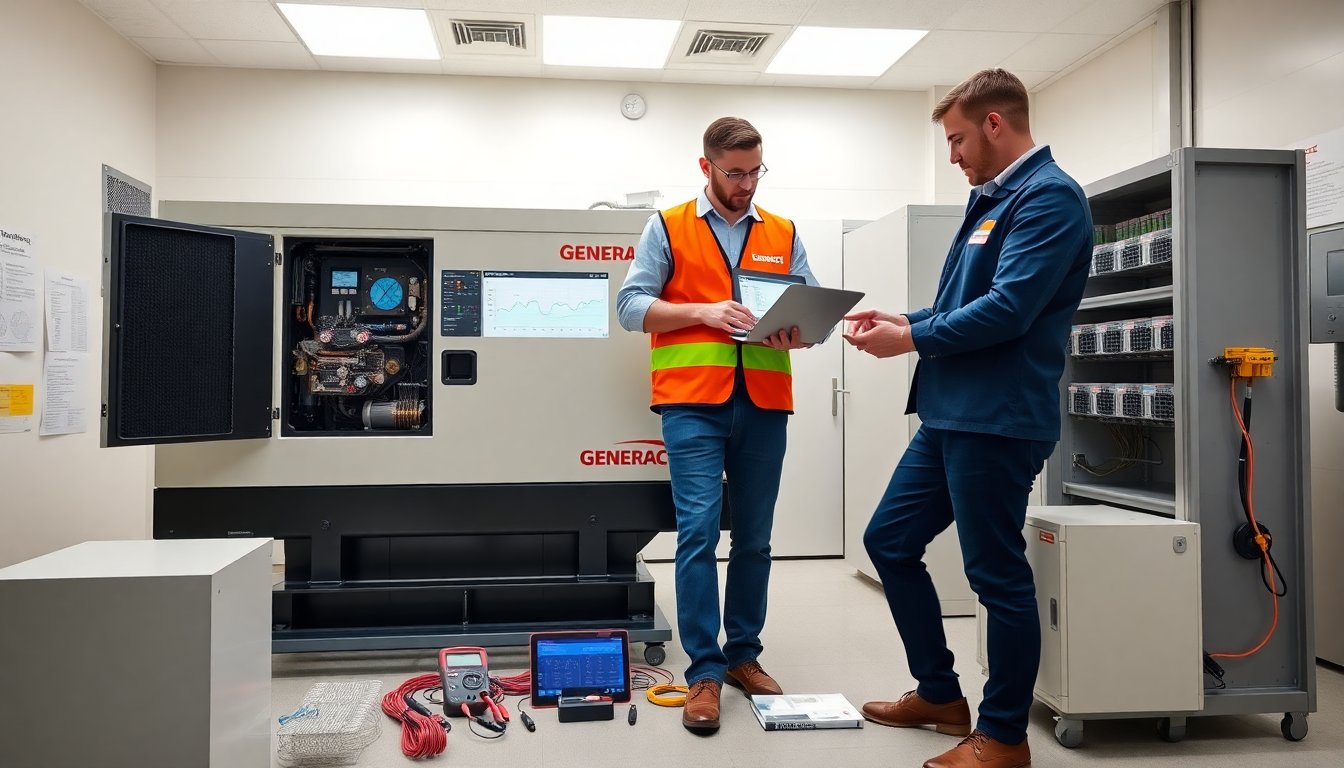 silktest generac electric generators