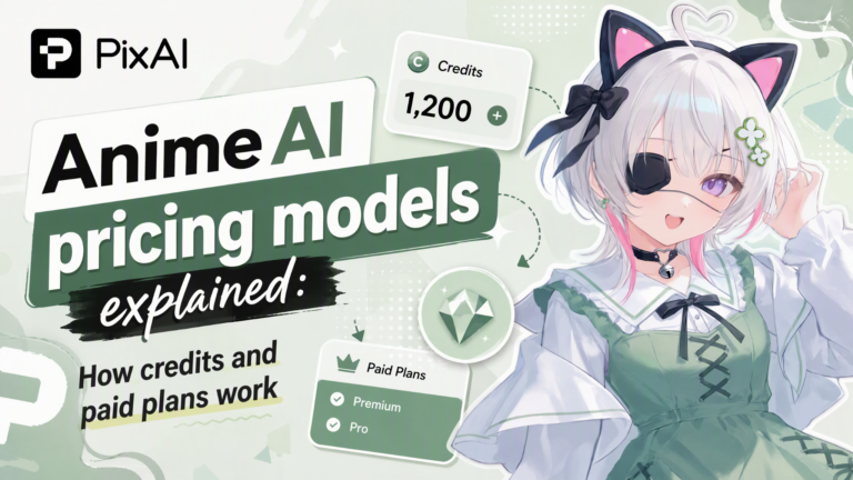 Anime AI pricing models explained: How credits and paid plans work